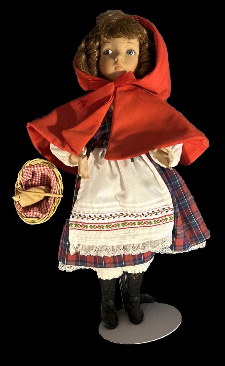 Little Red Riding Hood Knowles Limited Edition Porcelain Doll With