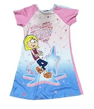 VINTAGE Lizzie McGuire Nightgown Girls 7/8   Pink Blue RARE Y2k
