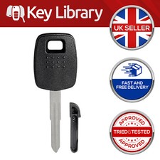 NSN11 Nissan Subaru Blank Manual Transponder Car Key Blade Case Shell