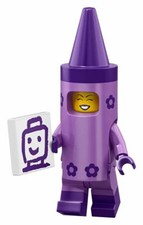 LEGO MOVIE 2 Crayon Girl Minifigure CMF 71023 coltlm2-5 -- Brand New 