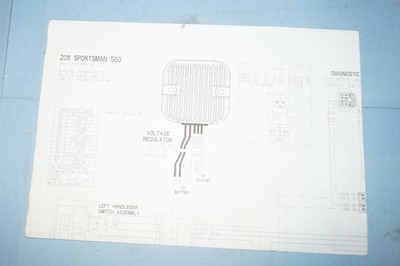 2011 Polaris Sportsman 550 Wiring Diagram From Service Manual | eBay