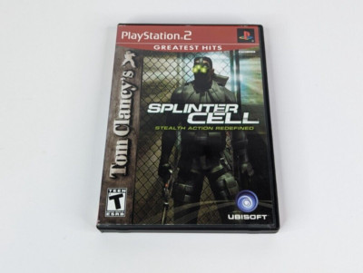 Tom Clancy's Splinter Cell Stealth Action Redefined (PS2, 2002) Complete, Tested