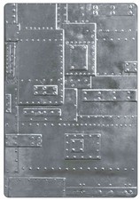 Sizzix Foundry 3D Embossing folder 662717 Retail 9.99 designer Tim Holtz