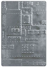 Sizzix Foundry 3D Embossing folder #662717 Retail $9.99 designer Tim Holtz