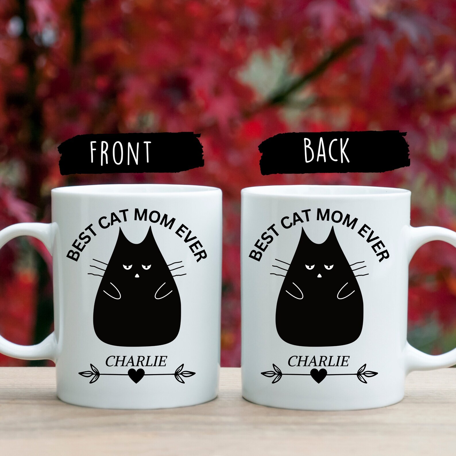 Best Cat Mom Ever Coffee Mug Cat Mom Coffee Cup Cat Lover Gift Idea New Cat Owne
