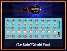 1/64 "Assorted Gulf  Emblems" Decal  SCR-1443