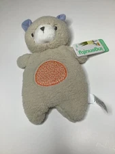 Ingenuity 12” Bear Lovey Plush Nate Security Toy NWT Lovie Stuffed Rare HTF