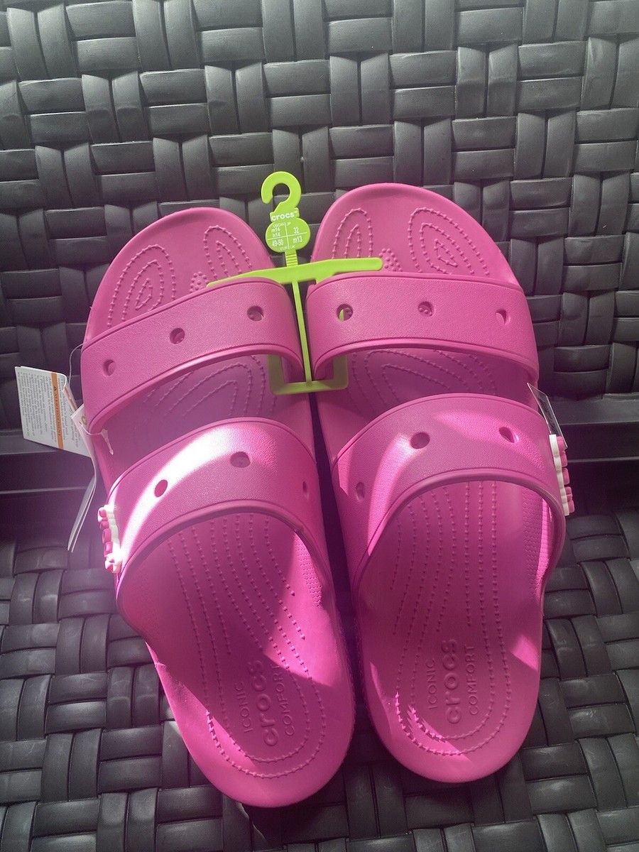 Men’s Pink Crocs Sandals! Size 14, NWT! new nwt Crocs Classic Clogs Shoes Size Men main image 4