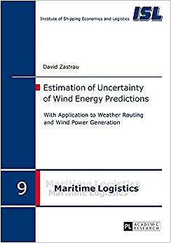 David Zastrau - Estimation of Uncertainty of Wind Energy Predictions   - X555z