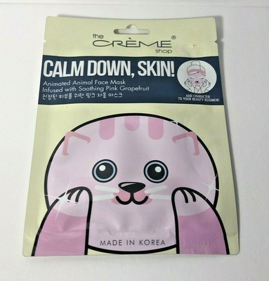 The Creme Shop - Face Mask, Animated Animal - Pink ...