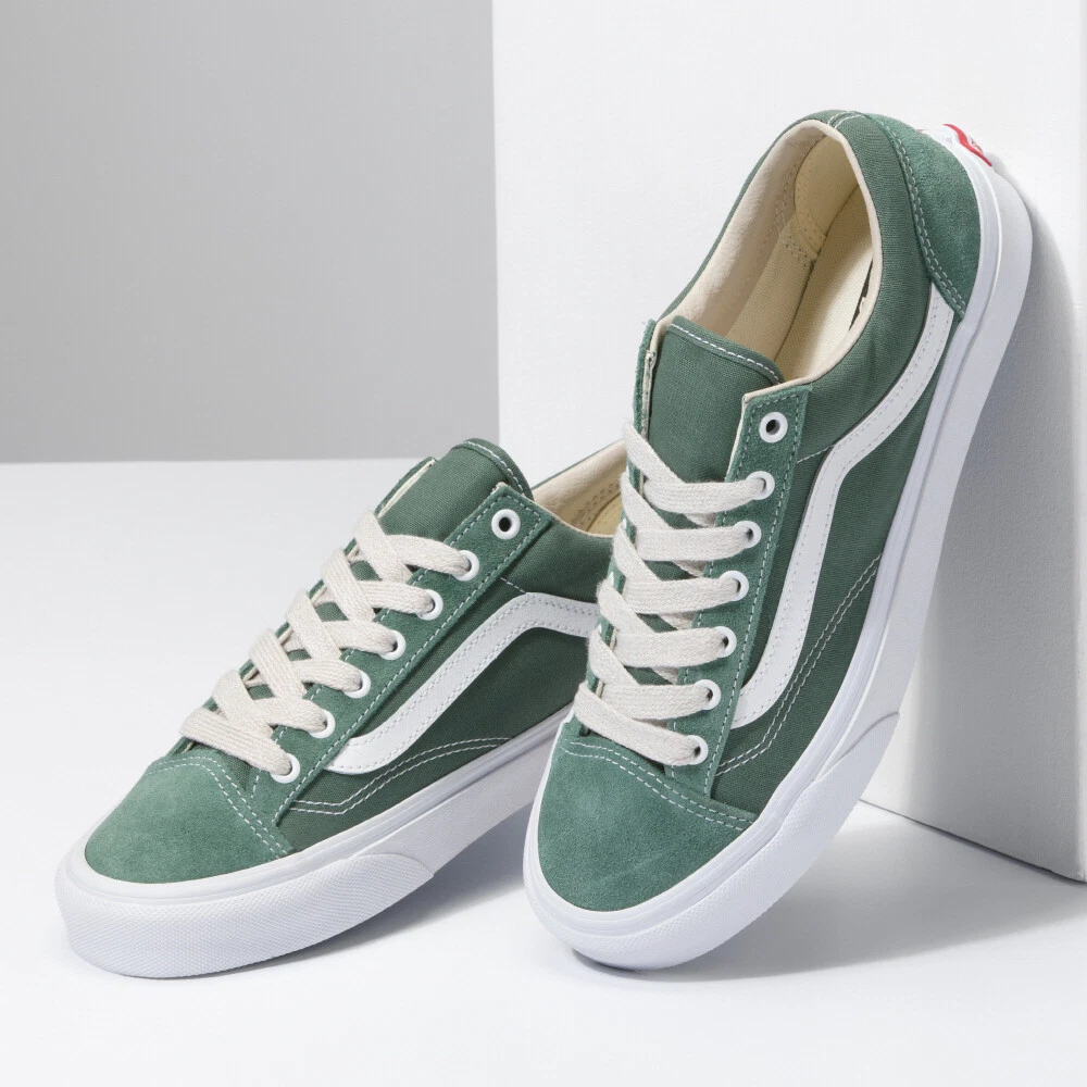 leren Boven hoofd en schouder Inspectie Vans Fuzzy Lace Style 36 Skate Shoes Sneakers Duck Green VN0A54F6YQW US  4-11 | eBay