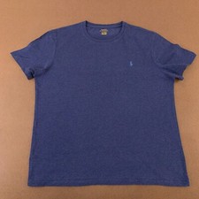 Polo Ralph Lauren Men's Size Large Navy Heather Short Sleeve Crew Neck T-Shirt