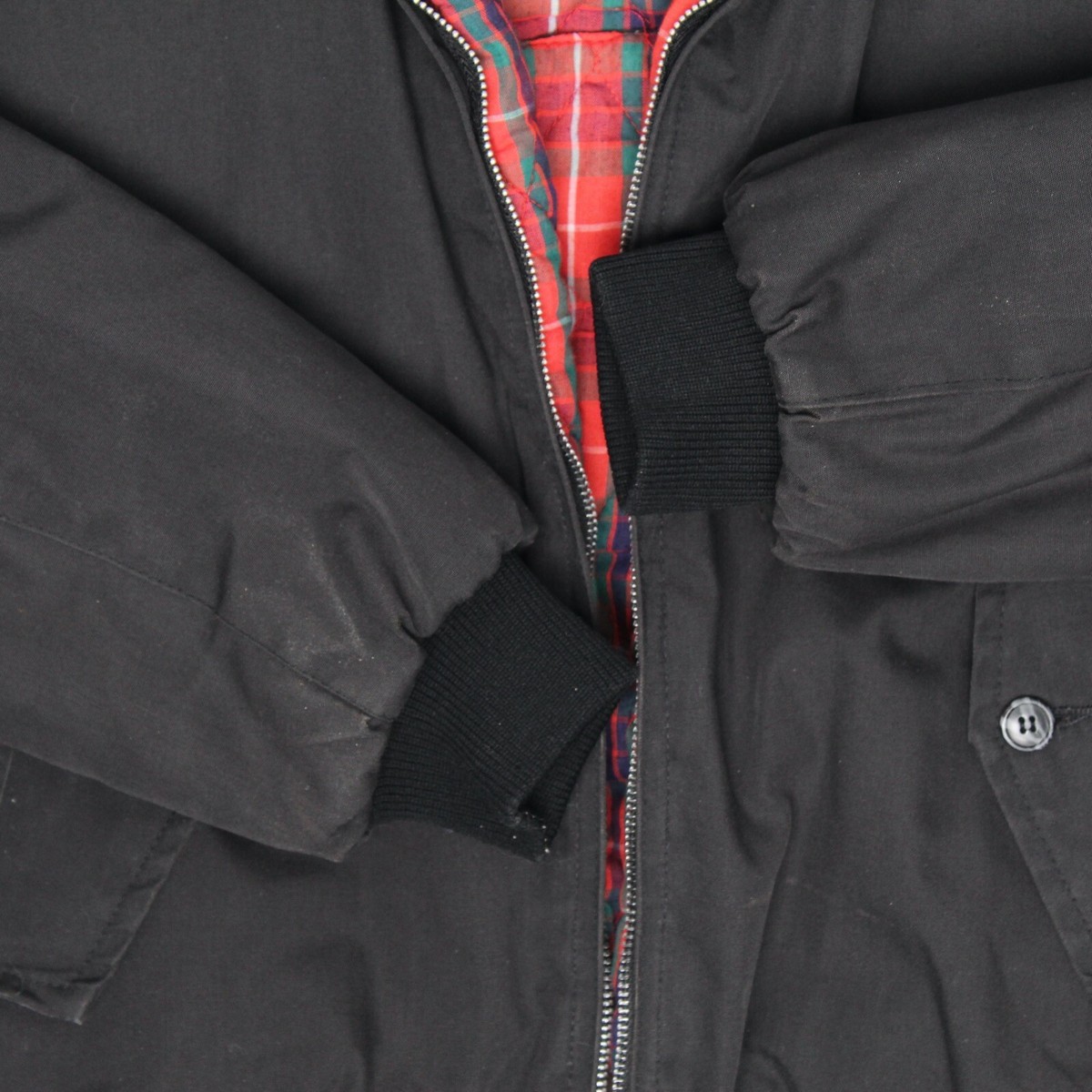 Baracuta Boys Harrington Jacket L Black Cotton Blend Quilt Baracuta Boys Harrington Jacket L Black Cotton Blend Quilt