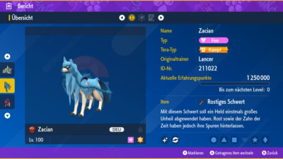 PVP Shiny  6IV | LVL 100 | Pokemon Karmesin / Purpur / Violet / Scarlet