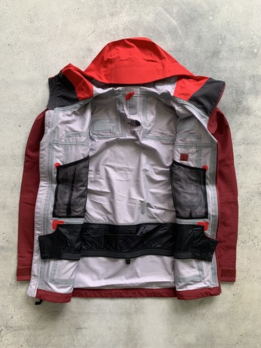 THE NORTH FACE DRAGLINE RED WATERPROOF SNOWBOARD SKI JACKET MEN'S SIZE 2XL - Picture 9 of 15
