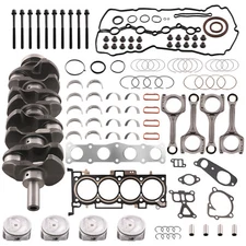 G4KJ 2.4L Engine Rebuild Overhaul Kit w/ Crankshaft Rods Pistons For HYUNDAI KIA