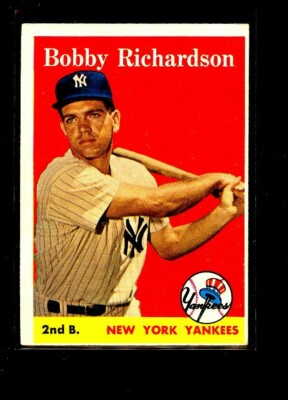 1958 TOPPS #101 BOBBY RICHARDSON YANKES EX E07186