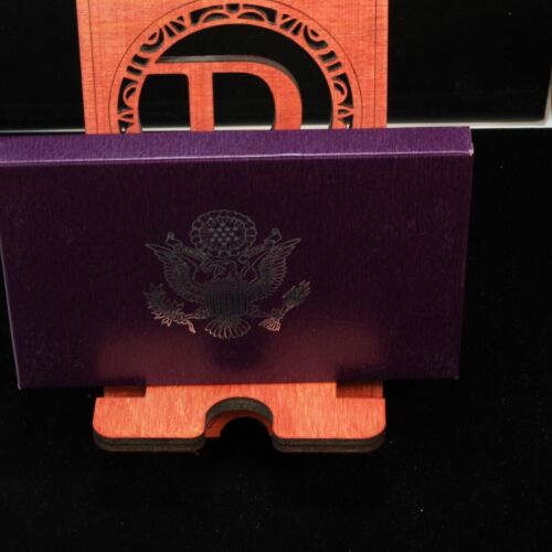 1990 Proof Set U.S. Mint Original Government Packaging OGP COA - Picture 4 of 4