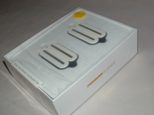 Fishman Fluence PRF-M06-SWN Open Core Humbucker 6 String Set 3 Voices White/Nc - Picture 2 of 3