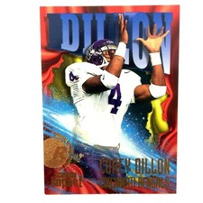 Corey Dillon 1997 Skybox Impact Rookie Card #218 NFL Bengals Patriots Huskies. rookie card picture