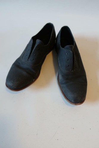 WOMENS WOMAN BY COMMON PROJECTS BLACK TEXTILE LACE-UP SHOES SZ 38 US/8 * - Picture 2 of 9