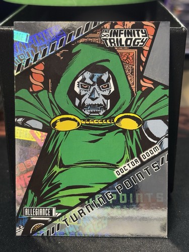 2023 UD Marvel Allegiance Infinty Trilogy Turning Points Doctor Doom TP-11