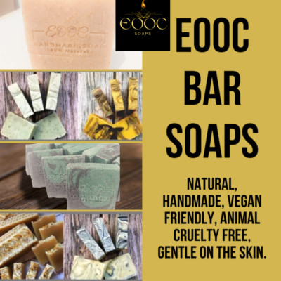 Handgemachte vegane natürliche UK Seife & Shampoo Bars, Cold Process Soap - 50g und 110g