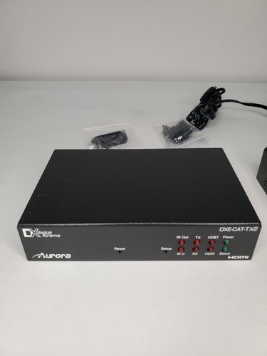Aurora Multimedia 330' HDMI HDBaseT CAT Extender Set with Dual LAN #DXECATS24K - Picture 3 of 7