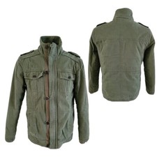 Tommy Hilfiger Denim Four Pocket Military Field Jacket Sz Large