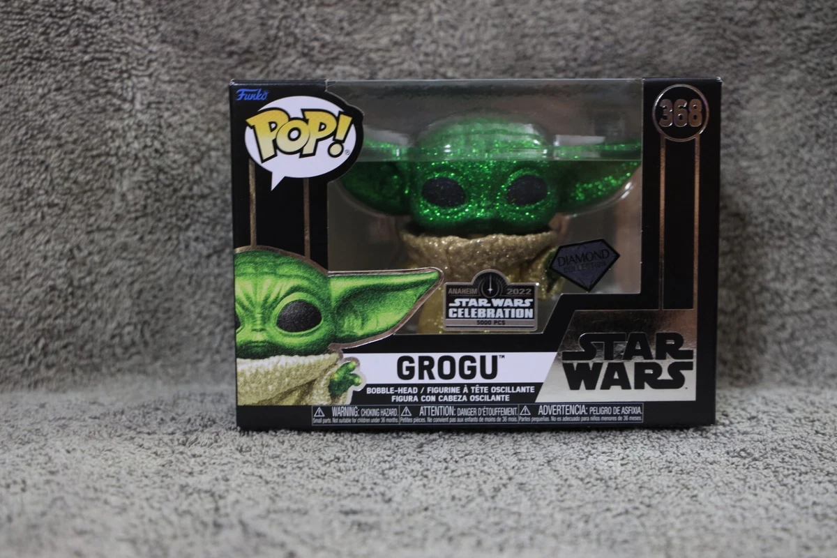Funko #368 Star Wars Grogu Diamond Collection 2022 Exclusive