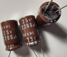 2200uF 25V Electrolytic Capacitor