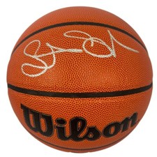 Latrell Sprewell autographed signed basketball Golden State Warriors BAS Knicks