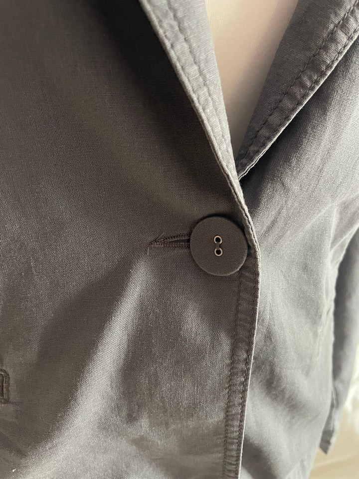 Indigo Ladies Jacket M&S Size 18 Grey eBay