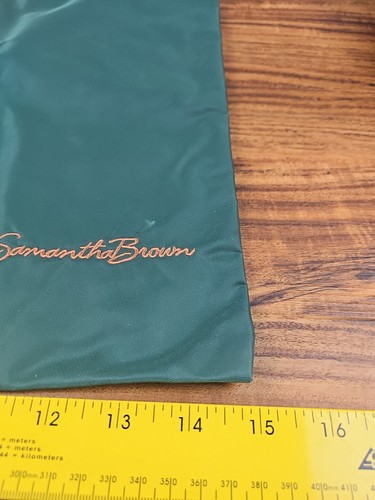 SAMANTHA BROWN Cosmetic Case w/5 Pouches 4 Bags Shoe Wash Me Crock Green/Camel - Picture 20 of 22