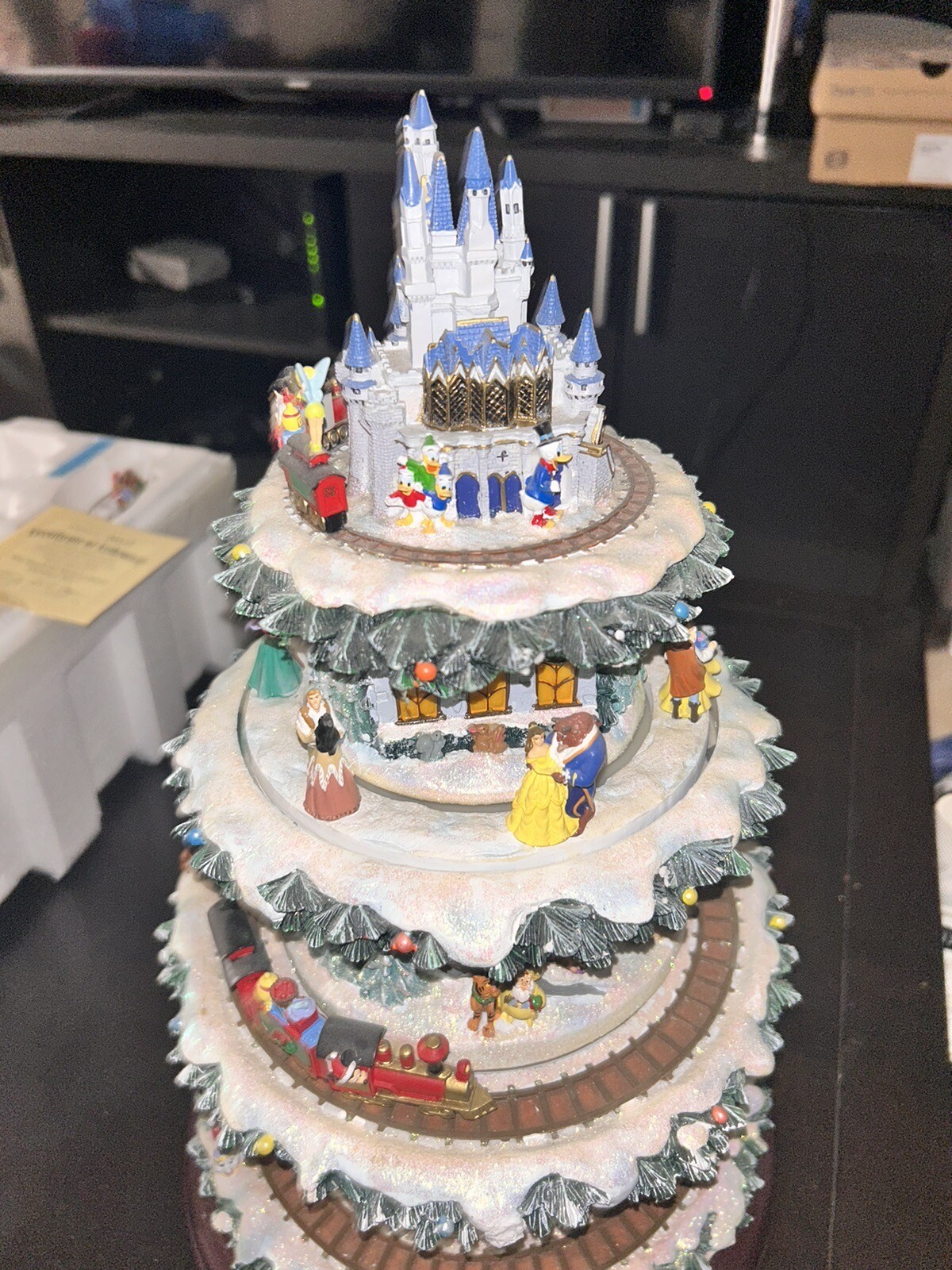 Disney Tabletop Christmas Tree The Wonderful World of Disney for sale