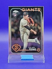 Kai-wei Teng 2024 Topps Chrome Update Series Refractor Rookie Card 🔥 Giants