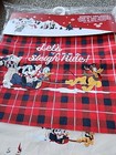 Disney Mickey & Friends Reversible Table Runner Christmas Holiday Winter Red — photo 2