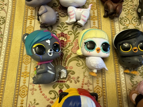 LOL Sorpresa Mascotas Jitter Critter Jitterbug Bunny 3” LOTE de 19 Gatos Perros Búhos - Imagen 8 de 21