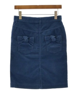 MUVEIL WORK Knee-length Skirt Blue 38(Approx. M) 2200457271383 | eBay 