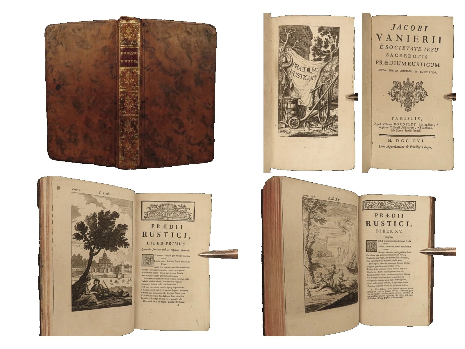 Literatura y ficción ilustrados libros antiguos y de colección en latín