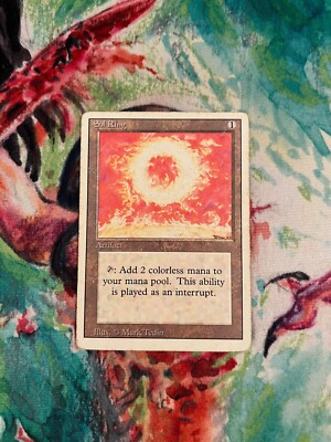 SOL RING / SOLARRING MAGIC THE GATHERING MTG REVISED EDITION