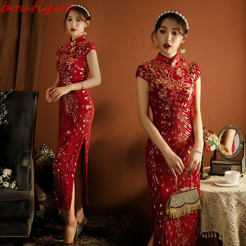 Cheongsam dress prom clearance