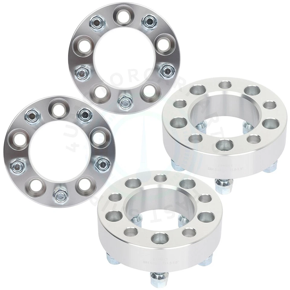 Para Mazda 3 CX-9 4 piezas 1,5" (38 mm) 5x4,5 12x1,5 tacos espaciadores de rueda Foto 3 de 4