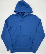 Polo Ralph Lauren Men's Pullover Hooded Sweater Blue Small NWT Free Shipping