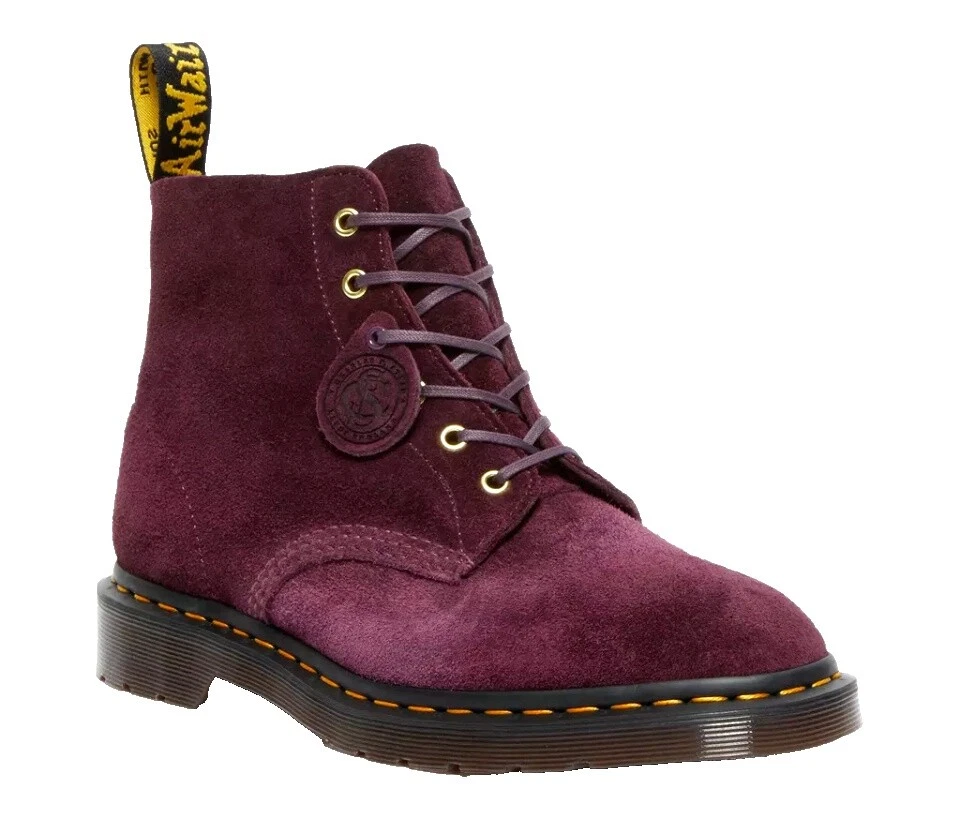 Sólido hombres Dr. Martens antideslizante