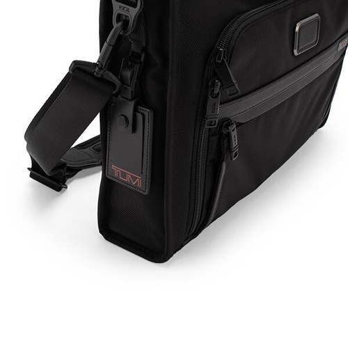 TUMI ALPHA 3 Business Bag Slim Deluxe Portfolio Black 117301-1041 - Picture 10 of 12