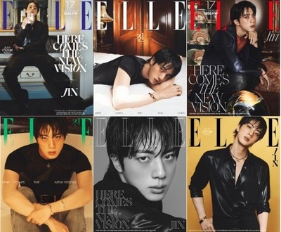 ELLE Korea Magazine 2026 August BTS JIN