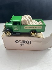Corgi Sutton’s Seeds Morris Truck. Boxed. Vintage Diecast Model