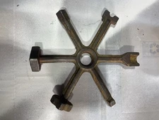 Universal Valve Co Multi-Purpose 756 Fill Box Wrench 6 Arm Wrench Steampunk