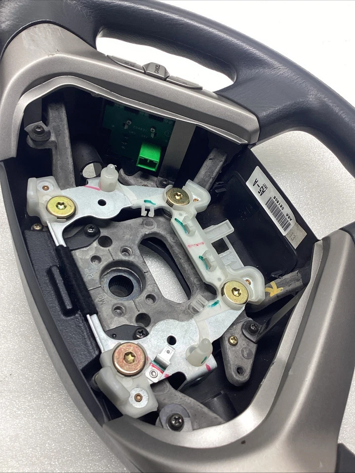 Volante Honda Pilot LX 2006-2008 borracha cinza escuro com controle de cruzeiro fabricante de equipamento original - Imagem 3 de 4